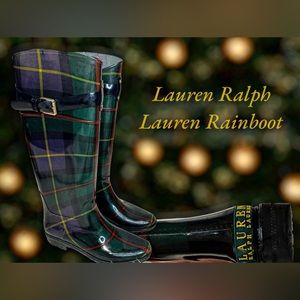 Ralph Lauren Plaid Rain-boots